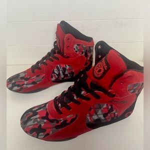*NWT* OTOMIX M/F 3000 Stingray Red & Black Camo Bodybuilding MMA Shoe SIZE 11